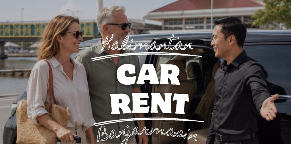 Private car rental with professional driver in Banjarmasin, South Kalimantan by Good Day Tour. Reliable transportation for airport transfers, business travel, city tours, family vacations, and customized private trips.
