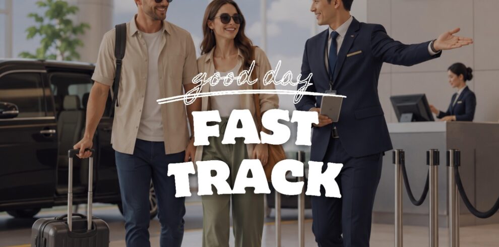 Airport Fast Track service in Jakarta, Indonesia with personal airport assistance for immigration, customs, baggage claim, and priority airport arrival and departure by Good Day Tour.