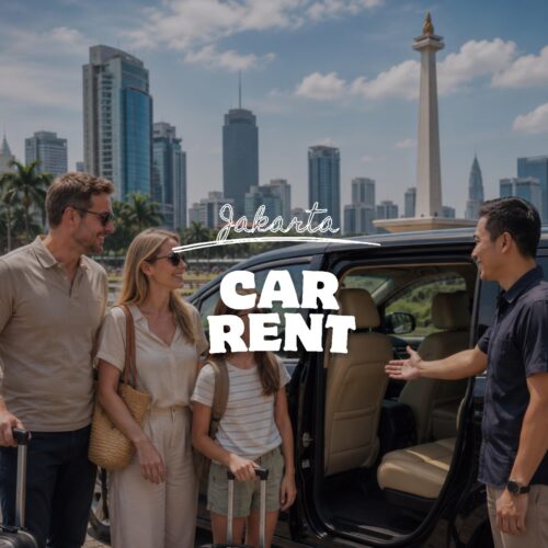 Private car rental with professional driver in Jakarta, Indonesia. Comfortable airport transfer and city transportation for families, business travelers, and tourists by Good Day Tour.