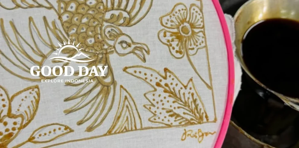 Hands-on Indonesian batik making workshop using traditional canting technique in Jakarta