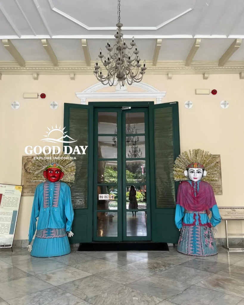 Ondel-ondel Betawi displayed inside Museum Wayang in Kota Tua Jakarta