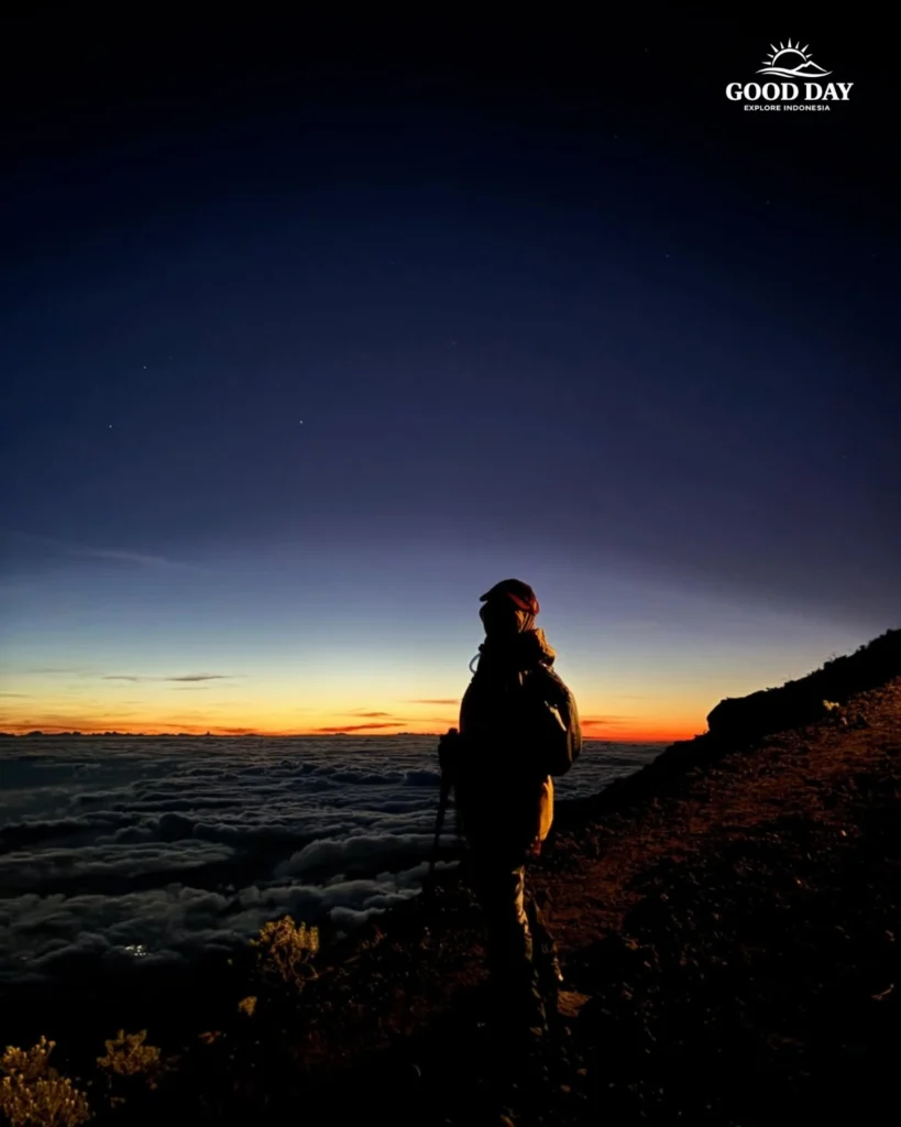 Mount Rinjani and scenic mountain landscape in Lombok, Indonesia